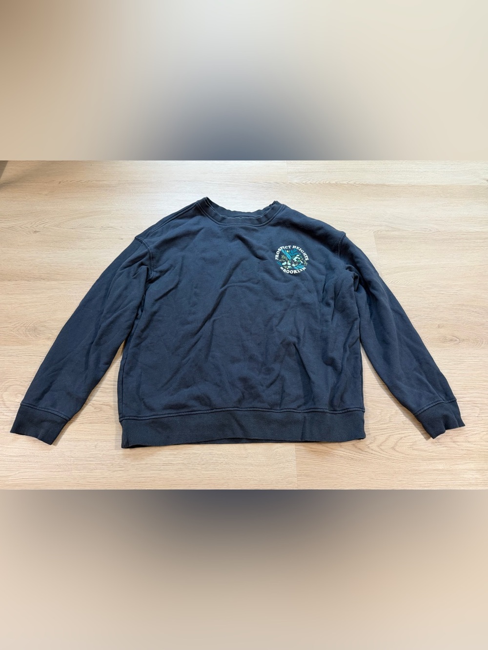 Goodfellow Men’s Size L Prospect Heights Brooklyn Sweatshirt Crewneck